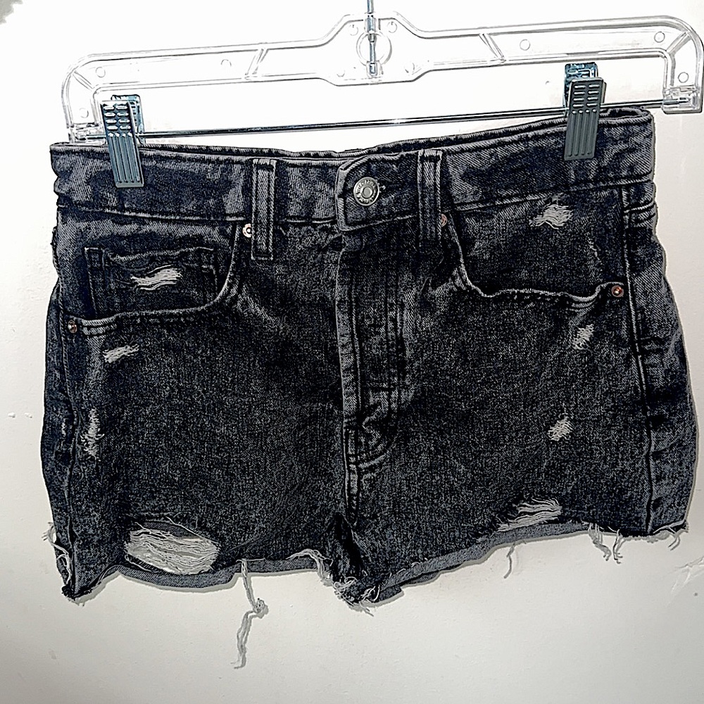 Wild fable size 4 black denim shorts